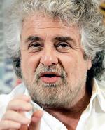 Beppe Grillo lider Ruchu Pięciu Gwiazdek