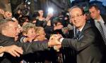 Francois Hollande (na zdjęciu po ogłoszeniu wstępnych wyników) obiecał rodakom społeczną sprawiedliwość i mniej wyrzeczeń  