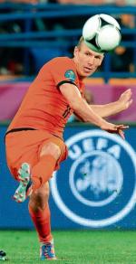 Arjen Robben od święta as Holandii, na co dzień gwiazdor Bayernu Monachium 