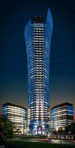 Warsaw Spire w Warszawie będzie mieć 220 m wysokości 