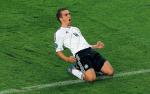 Philipp Lahm cieszy się po pierwszym golu w meczu z Grecją. Dla Niemców ćwierćfinał był spacerkiem