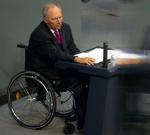 Wolfgang Schäuble, twardy facet na wózku inwalidzkim 