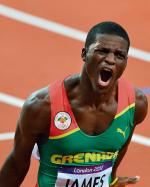 Kirani James z Grenady wygrał bieg na 400 m.  Pierwszy raz od początku igrzysk (oprócz Moskwy 1980)  w finale nie było zawodnika z USA