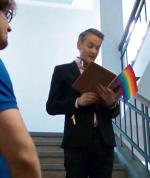 Robert Biedroń udziela homoseksualnego ślubu 