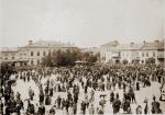 Rynek w Kielcach. 1908 rok