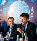 Ryszard Petru (right), Partner of PwC, and Krzysztof Pawiński, CEO of the Maspex Group, talked on the ways  of supporting the foreign expansion  of Polish companies