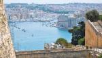 Wielki Port w Vittoriosa chroniły potężne mury twierdzy joannitów 