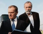 Premier Donald Tusk ma coraz więcej zmartwień przez Rafała Grupińskiego (na zdjęciu)  i Grzegorza Schetynę 