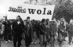  Jak odnaleźli się ludzie Woli w wolnej, a okrągłostołowej Polsce?  Na zdjęciu manifestacja w maju 1989 r. 