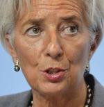 Christine Lagarde,  szefowa MFW 