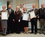 Zwycięzcy i członkowie kapituły Rankingu Bibliotek 2012: (od lewej) dyrektor biblioteki w Borowie Elżbieta Sucharska  (III miejsce), zastępca red. nacz. „Rz” Paweł Jabłoński, prezes  Stowarzyszenia Bibliotekarzy Polskich Elżbieta Stefańczyk, wójt Borowa Waldemar Grochowski, dyrektor biblioteki w Bestwinie Teresa Lewczak (II miejsce), burmistrz Kałuszyna Marian Soszyński (I miejsce), dyrektor Instytutu Książki  Grzegorz Gauden