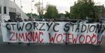 Protest kibiców Legii Warszawa