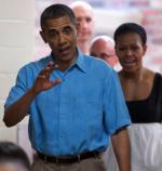 Prezydent Obama przed wylotem z Hawajów do Waszyngtonu