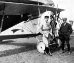 Nieuport 11 w czasach I wojny w barwach francuskich