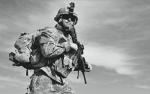 Amerykanie powoli wycofują swoje wojska z Afganistanu.  Na zdjęciu: żołnierz USA wspomagający Afgańskie Narodowe Siły Bezpieczeństwa 