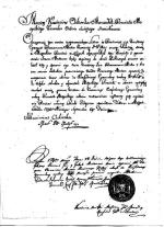 Grzegorz Bonawentura Mester  w liście marszałka powiatu mozyrskiego, rok 1792 