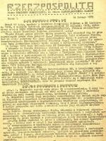 Opozycja niepodległościowa w czasach PRL wydawała pismo pod tytułem „Rzeczpospolita”