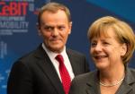 Premier Donald Tusk wspólnie  z kanclerz Niemiec Angelą Merkel otworzyli wczoraj targi CeBIT  