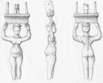 Spiżowa figurka kobiety ma blisko 2700 lat