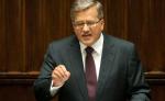 Jeśli posłowie nie wypracują kompromisu w sprawie związków partnerskich, Bronisław Komorowski skieruje do Sejmu swój projekt