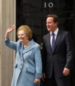 David Cameron przyjął Margaret Thatcher niedługo po zwycięstwie wyborczym w 2010 r. 