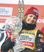 Justyna Kowalczyk z czwartą  w karierze Kryształową Kulą za zwycięstwo  w klasyfikacji generalnej Pucharu Świata