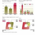 Inwestorzy z Azji kupili w 2012 r. polskie obligacje zagraniczne za ponad 1,1 mld euro, prześcigając tym samym Stany Zjednoczone. 