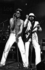 Grzegorz Markowski i Zbigniew Hołdys jeszcze razem. Sala Kongresowa, Warszawa 1981 r. 