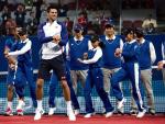 Novak Djoković robi dobrą minę do dobrej gry  i tańczy 'gangnam style' na rozpoczęcie Australian Open