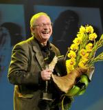 György Spiro odbiera Literacką Nagrodę Europy Środkowej Angelus, Wrocław 2010 r. 