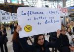 W wyniku wczorajszego strajku pracowników naziemnych Lufthansy, przewoźnik mógł stracić około 20 mln euro 