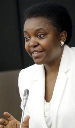 Minister ds. integracji Cécile Kyenge chce poprawić los imigrantów we Włoszech. 