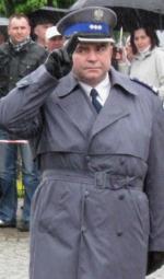 Insp. Zbigniew Melnik w 2011 r. jeszcze jako szef kutnowskiej policji. Wsławił się tam, proponując podwładnym nocne patrole w czynie społecznym