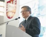 Prezydent Bronisław Komorowski chwalił ideę ponadregionalnej współpracy