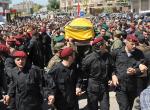 Liban. Pogrzeb bojownika Hezbollahu, który zginął w Syrii