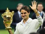 Roger Federer zagra w tym roku o ósme wimbledońskie zwycięstwo. Nikomu przed nim się to nie udało 