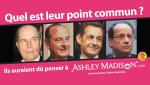 Każdy z ostatnich czterech prezydentów Francji miał romans nagłośniony przez media. Randkowy portal, który umieścił ich na reklamie, zapewnia, że gwarantuje dyskrecję. 
