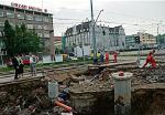 Tory tramwajowe w Gdańsku zapadły się po intensywnych opadach