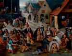 ≥Pieter Brueghel Mł. „Siedem aktów miłosierdzia”, 1616–1618