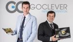 Roman Panek (z lewej) współzałożyciel GoClever przekazał w ubiegłym roku stery firmy Henrykowi Ciechowskiemu.
