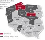 Mapa niechęci do reformy szkolnej