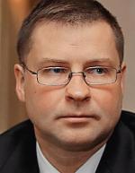 Valdis Dombrovskis,  premier Łotwy 