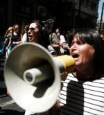 Protesty wpisały się w pejzaż Aten. Ostatnio najczęściej biorą w nich udział pracownicy sektora publicznego