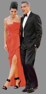 Sandra Bullock i George Clooney promowali 