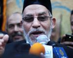 Mohamed Badia przewodniczący Bractwa Muzułmańskiego siedzi w więzieniu. 