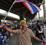 Demonstracje w Bangkoku są masowe, ale stosunkowo spokojne