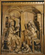 „Święty Łukasz malujący Marię”,  Jakob Beinhart, Wrocław,  ok. 1506