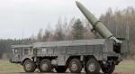 Wyrzutnia rakiet iskander podczas ćwiczeń w Rosji  