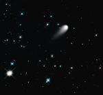 ISON w drodze do naszego Słońca. Zdjęcie wykonane przez Teleskop Hubble'a w kwietniu 2013 roku