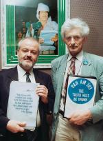 Robert Black i Jim Swire, obrońcy pamięci ofiar  (zdjęcie z roku 1998)